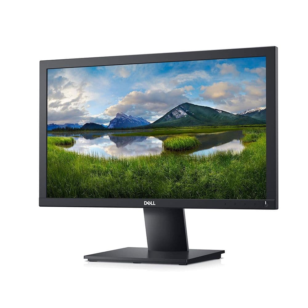 Dell 20 E2020H 19.5-inch 60Hz Small Thin Monitor for Laptop, Computer & Desktop, HD+ 1600 x 900p, Anti Glare, LED Display, VGA/Displayport Connectivity - Black