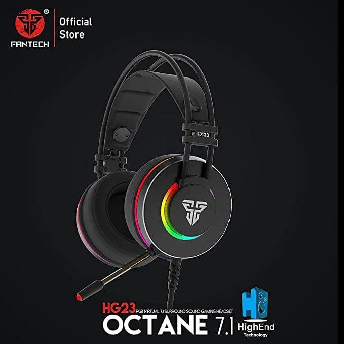 FANTECH OCTANE 7.1 HG23 RGB Virtual 7.1 surround sound gaming Headphone