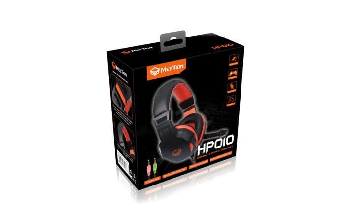 MEETION HP010 GAMING STEREO HEADPHONE | Noise canceling mic | Adjustable Headband |