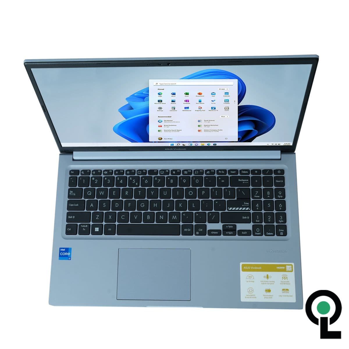 ASUS VIVOBOOK X1502ZA | Intel core i7-12700H 12th Gen | Intel iris Xe Graphics | 8GB DDR4 RAM | 512 SSD | 60Hz 15.6" FHD IPS Display | ICE LIGHT SILVER