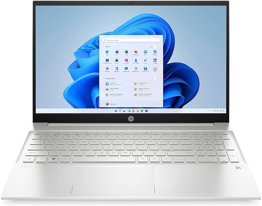 HP Pavilion 15 (Intel Core i5-1335U Processor | 8GB RAM | 256GB SSD | Integrated Intel Iris Xe Graphics | 15.6" FHD Display)