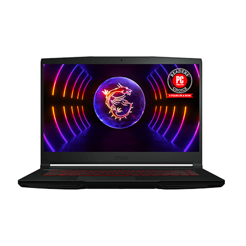 MSI Thin GF63 12UDX (Intel Core i7 12th Gen Processor | 8GB RAM | 512GB SSD | NVIDIA GeForce RTX 3050 6GB Graphics | 15.6" Full HD Display)