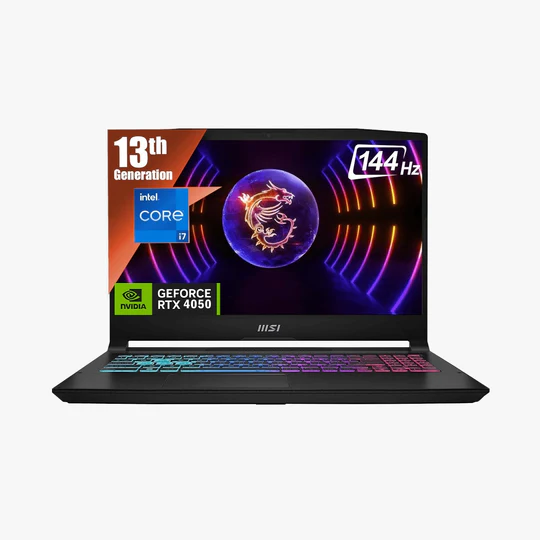 MSI Katana 15 B13VEK (Intel Core i7-13620H Processor | 16GB RAM | 1TB SSD | NVIDIA RTX 4050 6GB Graphics | 15.6" FHD 144Hz Display)